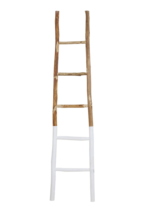 Ladder deco 42x4x180 cm STEN white