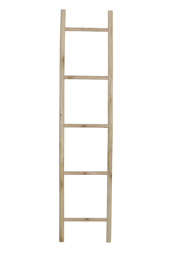 Ladder deco 36,5x3,5x160 cm SEBAS wood natural