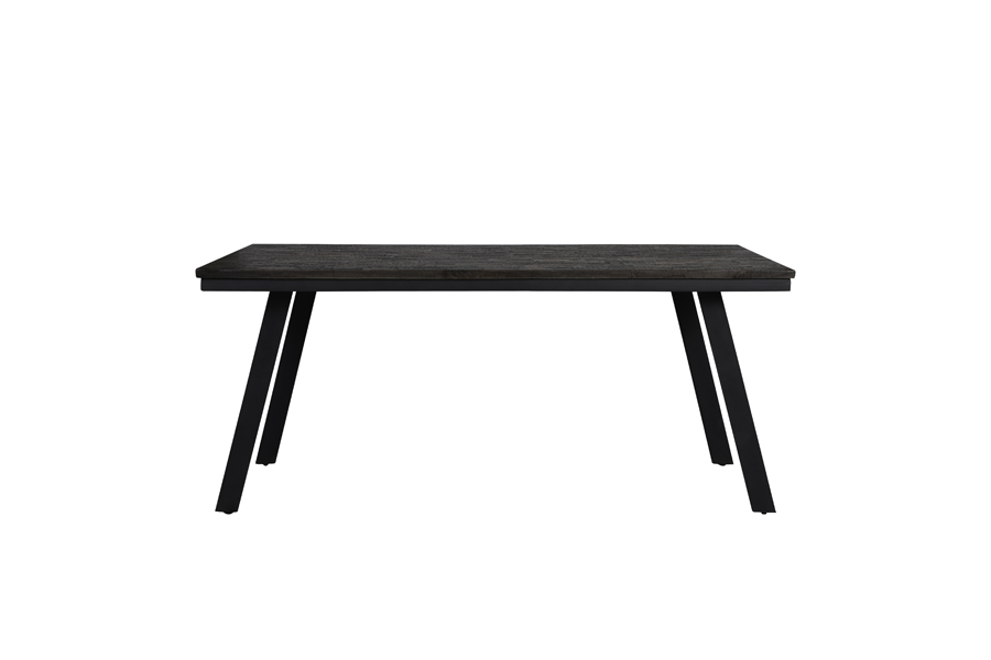 Dining table 180x90x78 cm CEIRA matt black