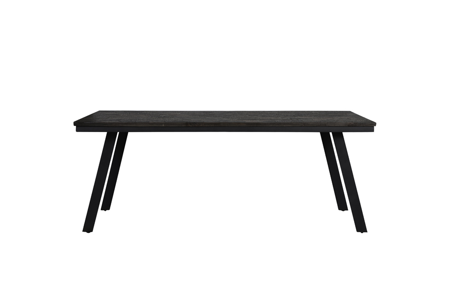 Dining table 200x89,5x78 cm CEIRA matt black