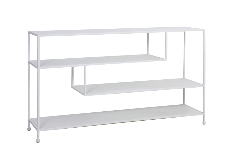 Console 140x35x80 cm YLAYA matt white