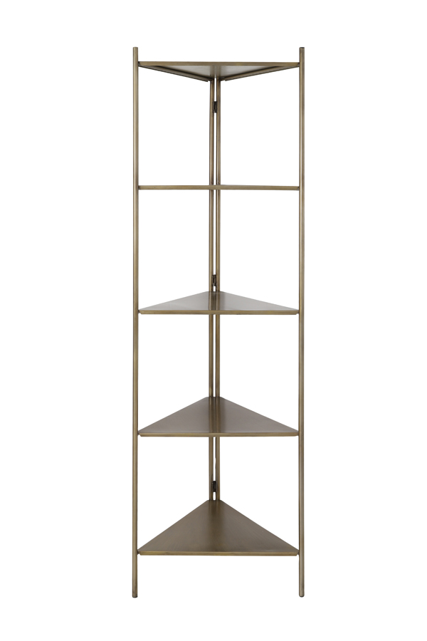 Cabinet open 58,5x41x200 cm DISPLAY antique bronze