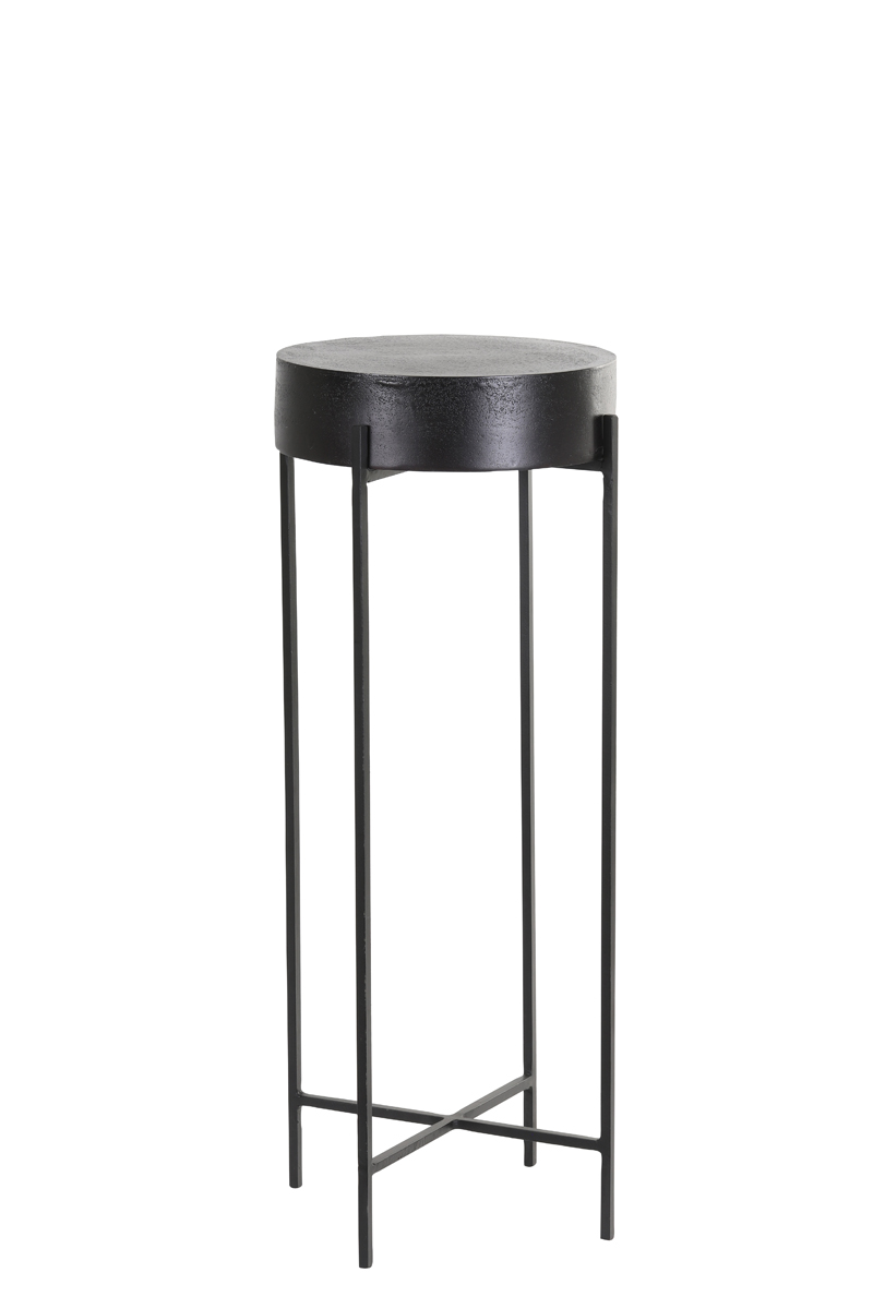 Pillar Ø30x80 cm DONNELLY matt black