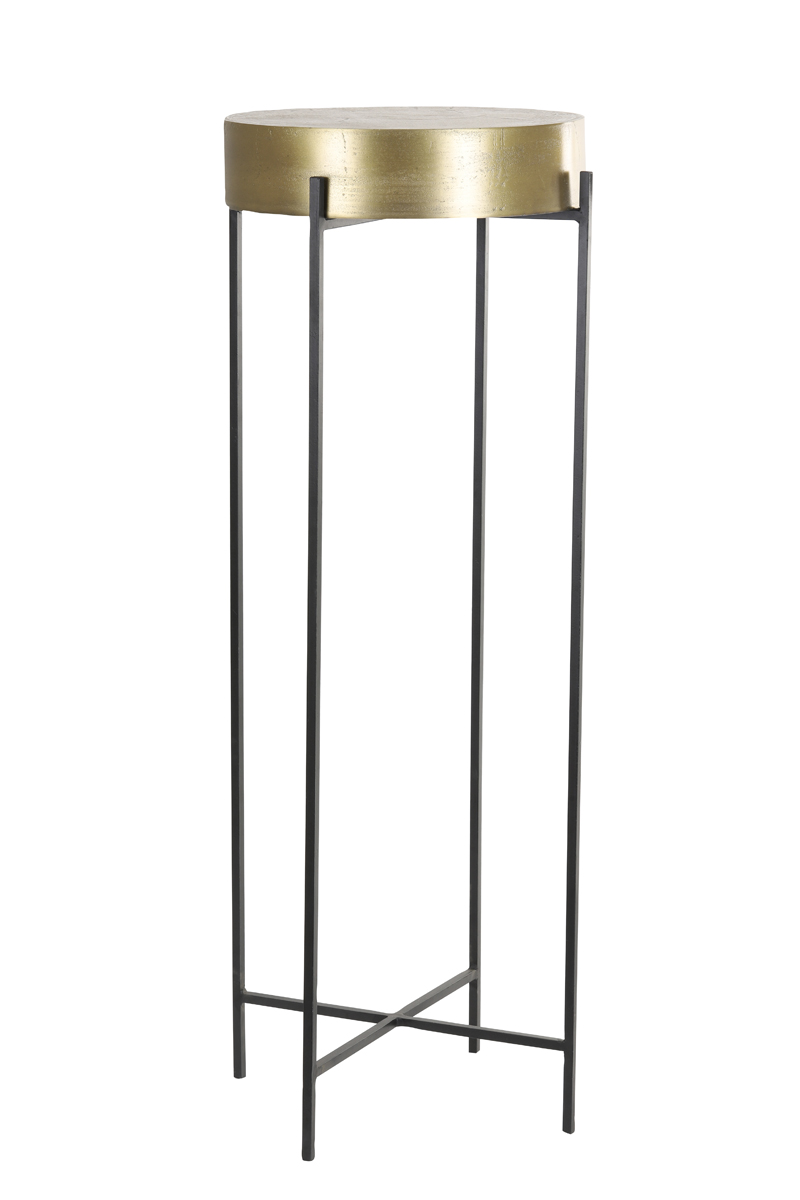 Pillar Ø35x100 cm DONNELLY antique bronze+matt black