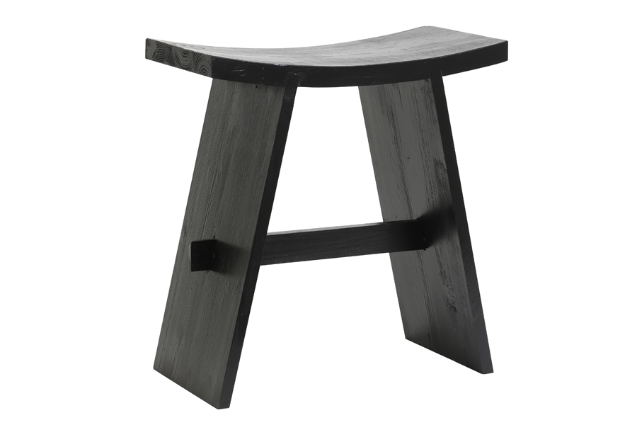 Stool 47x24x50 cm NIEKE black