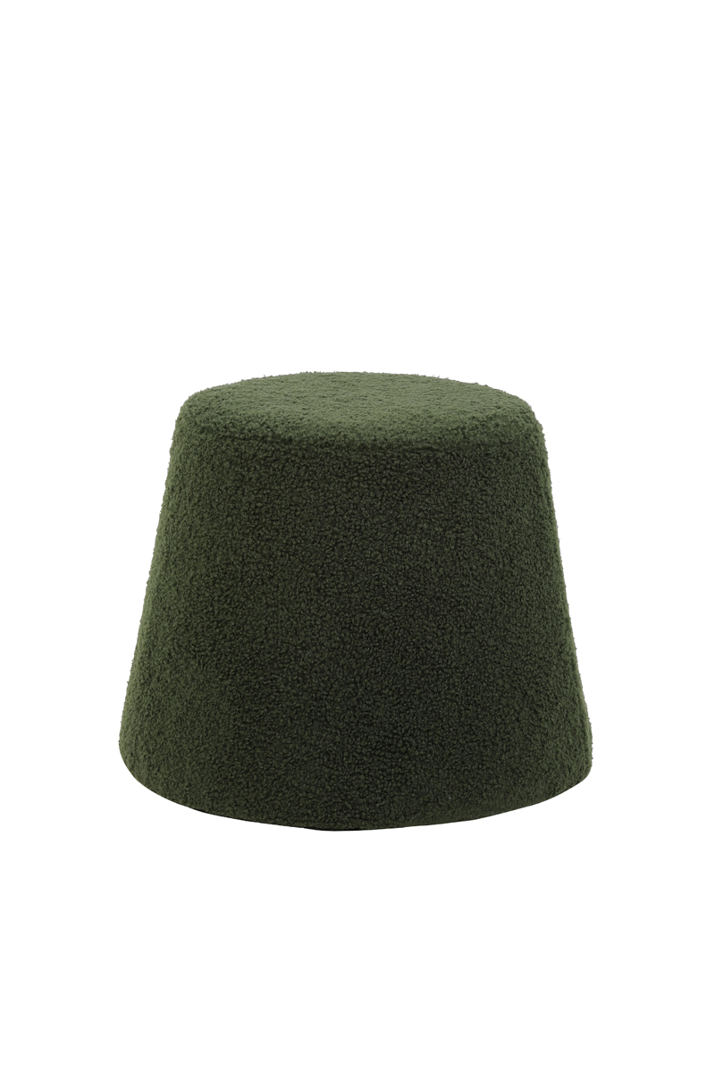 Stool Ø41x33 cm JELINA green