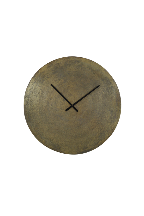 Clock Ø59 cm LICOLA antique bronze