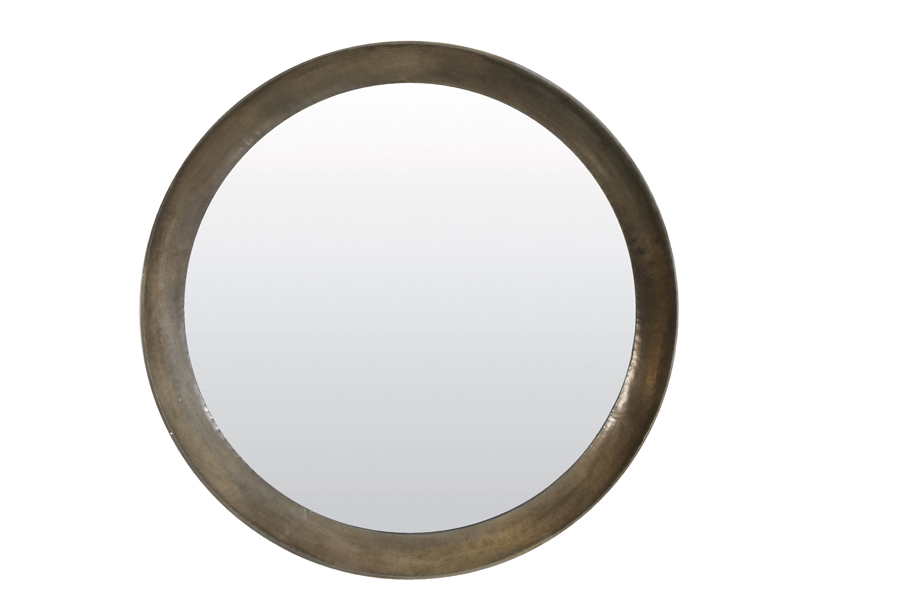 Mirror Ø120x8,5 cm SPIRIT antique bronze