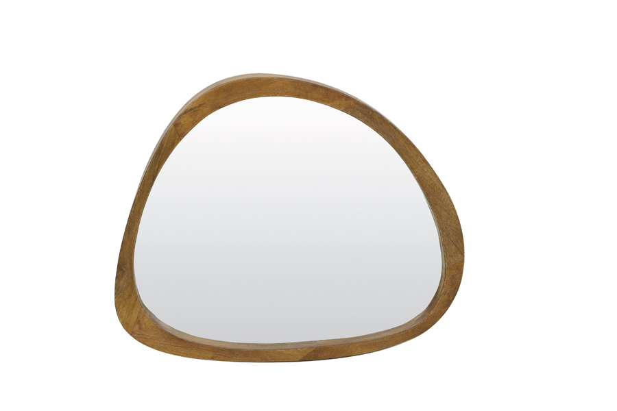 Mirror 80x5x70 cm SONORA wood brown